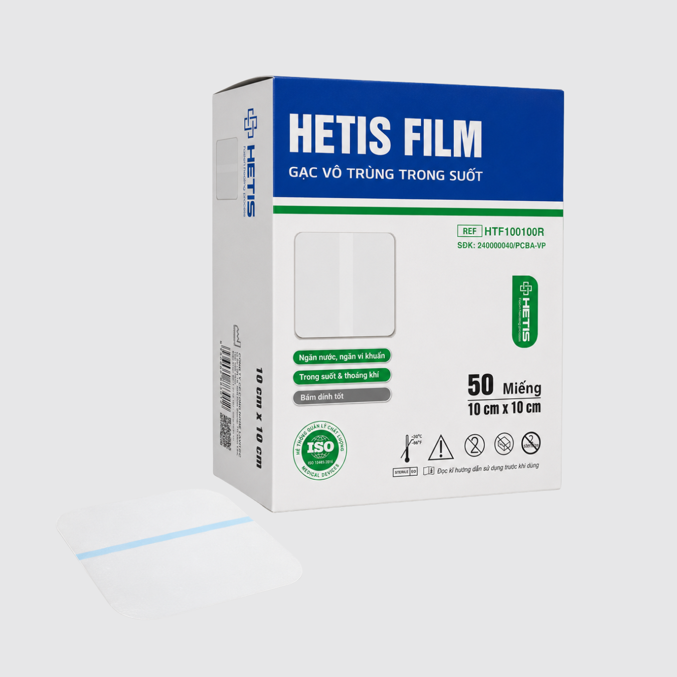 Gạc vô trùng trong suốt HETIS FILM